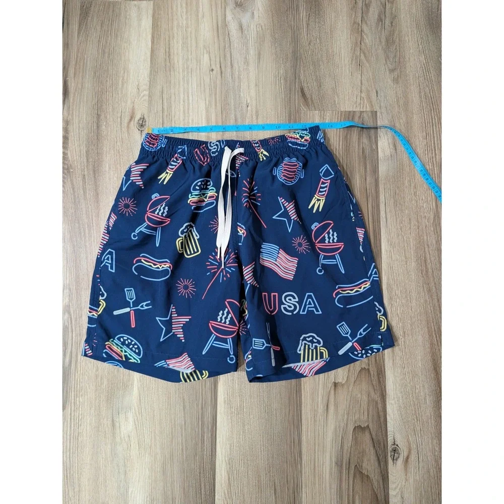 Chubbies, Mens M, Swim Trunks The Patriotic Lights, 7